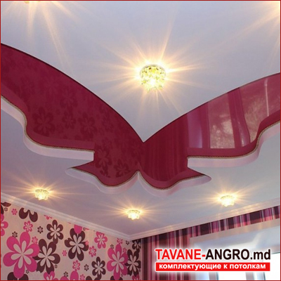 Декоративные натяжные потолки